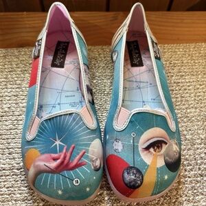 Hot Chocolate Design Chocolaticas Mystical Ballet Flats Size EU 37 US 6.5-7